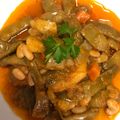 Cooksnap από Έφη Θεοδοσίου στη συνταγή Φασολάκια πλατιά λαδερά κοκκινιστά ❤️