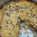 El cooksnap de Lujan Zubiaurre cuando hizo Tarta de puerro fácil, con masa de semillas.