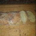 El cooksnap de Norma Silvestre cuando hizo Pan de harina de arvejas con semillas.