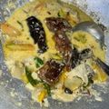 Cooksnap dari Zhe Asya untuk resep Ikan Pari Asap Masak Santan Pedas