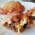 El cooksnap de Angélica cuando hizo Empanadas de pino fritas chilenas.