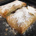 El cooksnap de Alberto Simon cuando hizo Strudel de manzana.