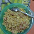 Cooksnap dari rianaandrea untuk resep Nasi goreng sosis simple