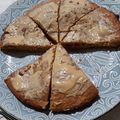 El cooksnap de Evelyn Carro cuando hizo Torta de naranja saludable.