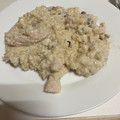 El cooksnap de Maria cuando hizo Arroz con nata, pollo y arándanos rojos.