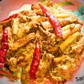 Samita Sar's cooksnap of when they made কচুর লতি ইলিশ (kochur loti ilish recipe in bengali).