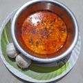 Harsha Solanki का कुकस्नैप जब उन्होंने काठियावाड़ी दही तिखारी (kathiyawadi Dahi Tikhari recipe in hindi) बनाया था।