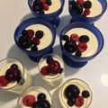 El cooksnap de Marcelo cuando hizo Shot de queso crema y frutos rojos 🍒🍓.