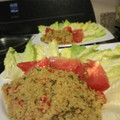 El cooksnap de Marivell Contreras cuando hizo Quinoa con verduras.