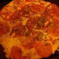 El cooksnap de Mario H. Davi cuando hizo Pizza napolitana casera.