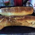El cooksnap de María Virginia Navas Faría cuando hizo Pan de jamón Venezuela.