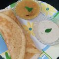 Rashi Mudgal का कुकस्नैप जब उन्होंने डोसा (Dosa recipe in Hindi) बनाया था।