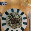 Cooksnap de Fábio Sousa quando cozinhou Risotto de Cogumelos e Espinafres.
