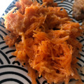 El cooksnap de Vicky Nugere cuando hizo Ensalada francesa de zanahoria rallada o Carottes Râpées con vinagreta de mostaza.