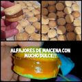 El cooksnap de Andrea De Leon cuando hizo Alfajores de Maicena.