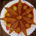 Sujatamani Sarkar's cooksnap of when they made নিরামিষ ধোঁকার ডালনা (niramish dhokar dalna recipe in Bengali).