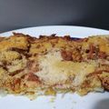 El cooksnap de Encar cuando hizo Tarta de lacón y patatas.