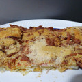 El cooksnap de Encar cuando hizo Tarta de lacón y patatas.