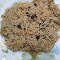 Asma Faryal Khan's cooksnap of when they made Chana Pulao.