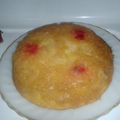 Mrs. Zale 's cooksnap of when they made Iron Skillet Pineapple Upside-down Cake.