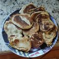 El cooksnap de Dalia Olivella cuando hizo Panqueques de avena y banana.