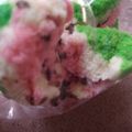 Cooksnap dari Nanik Nuraeni untuk resep Bolu Kukus Semangka Mekar (ukuran 1/2 kg)