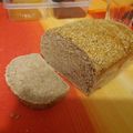 El cooksnap de Sofia Soler cuando hizo Pan integral con semillas de sésamo.