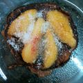 El cooksnap de Lucrecia Carrillo cuando hizo Pancakes de banana fit y light sin harina + salsa de arándanos express.