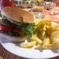 El cooksnap de Isi Bustos J cuando hizo Hamburguesas de porotos negros.