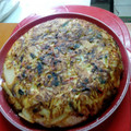 El cooksnap de ana judit llancanao cuando hizo Tortilla española .