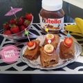 صورة من 👑 marya.sweet.home 👑، شاركها بعد تجربة وصفة كريب مقرمش بالشكلاطة و الموز 😋