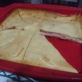 El cooksnap de Lucía I. cuando hizo Torta de fiambre con masa licuada.