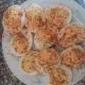 grinch13's cooksnap of when they made Flora's Simple Deviled Eggs.