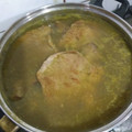 El cooksnap de Jessy cuando hizo Chuletas de cerdo en salsa verde.