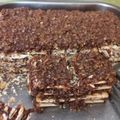 El cooksnap de Alex Gutierrez cuando hizo Turrón de avena o quaker vegano.