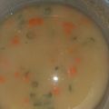 El cooksnap de Danna cuando hizo Sopa de verduras con pasta y pollo.