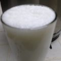 Isha Tomar's cooksnap of when they made Mithi lassi.