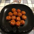 il Giulia 🌺 quando ha preparato Polpette di fagioli rossi con salsa all'arancia