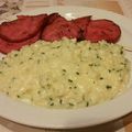 El cooksnap de Ali :) cuando hizo Risotto al parmesano ✌ 🍴.