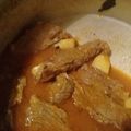 El cooksnap de Brisa Romero cuando hizo Tallarines con estofado de tapa de nalga.