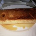 El cooksnap de Soledad Gonzalez Diaz cuando hizo Flan de queso con caramelo líquido de licor de café.