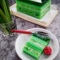 Cooksnap dari Evana Tati ✅ untuk resep Puding Cantik Lapis Pandan