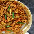 Nageena Anwar's cooksnap of when they made Tikka style noodles.