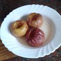 El cooksnap de Alejandra M Martinez cuando hizo Manzana asadas en microondas.