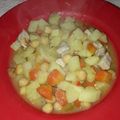 El cooksnap de Natalia cuando hizo Cazuela de garbanzos con pollo.