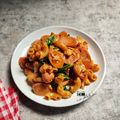 Cooksnap dari Nuniek Wijayanti untuk resep Tumis Sosis Makaroni