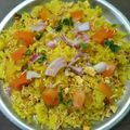 Rafiqua Shama का कुकस्नैप जब उन्होंने पोहा(Poha recipe in Hindi) बनाया था।