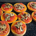 El cooksnap de Mariángeles Acuña cuando hizo Discos de calabaza horneados.