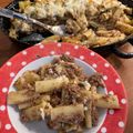 Cooksnap από Δημήτρης Αναστασιάδης στη συνταγή Rigatoni Ελαφρύ με Μοσχαρίσιο Κιμά και Τριμμένη μυζήθρα!!!