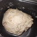El cooksnap de Monica Ferrara cuando hizo Pan integral en panificadora (horno de pan).